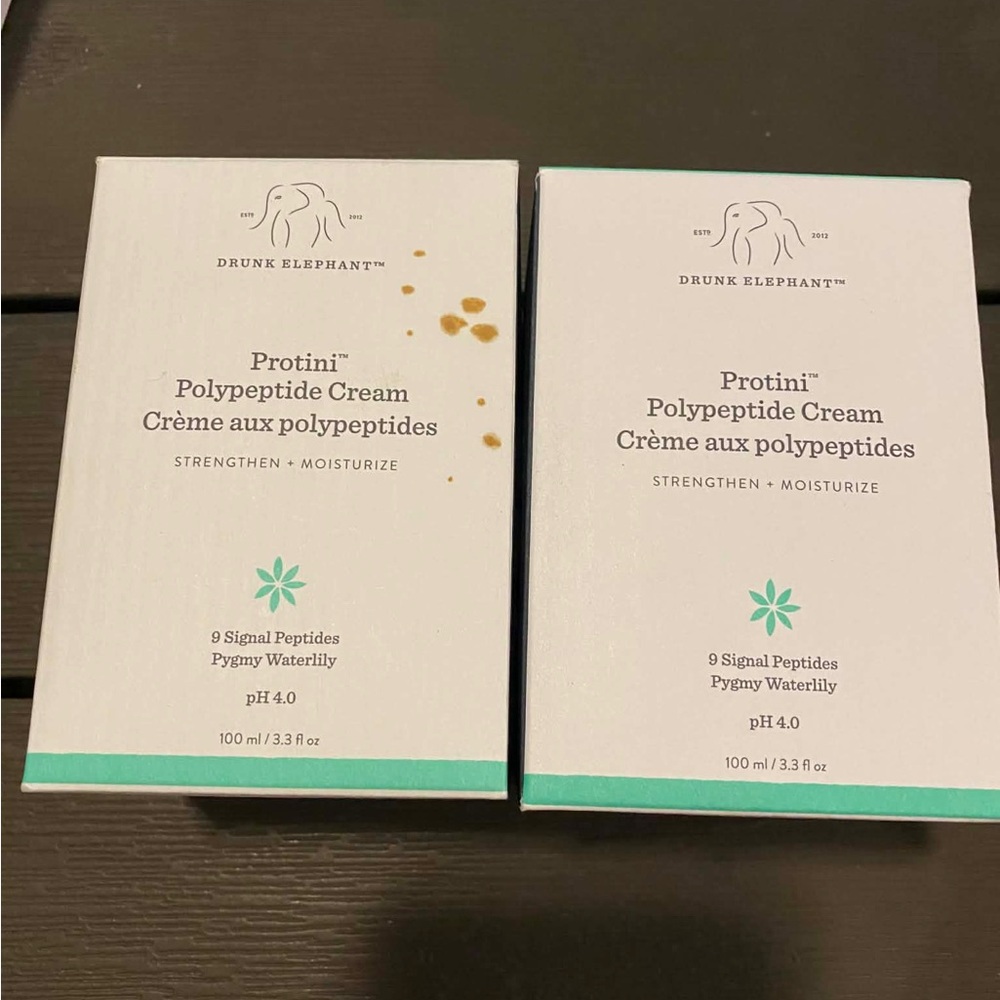 2 Drunk Elephant Protini Polypeptide Cream Duo